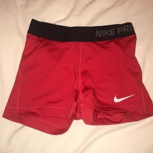 Women’s Nike Pro shorts